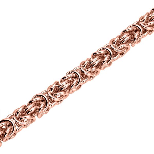 Byzantin 50cm Halskette und 19cm Armband in Ros&eacute;goldton image number 10