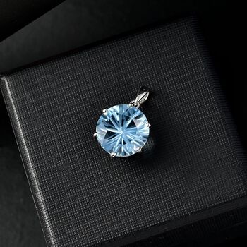 Himmelblauer Topas Anh&auml;nger - 11,20 ct.