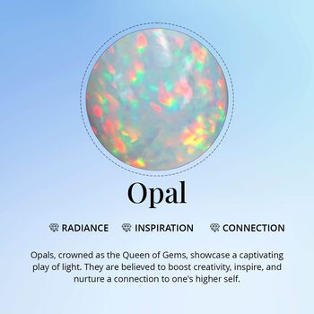 LUXORO AAA Nat&uuml;rliche, &auml;thiopische Welo Opal Ohrringe in 417 Gold - 2,65 ct.
