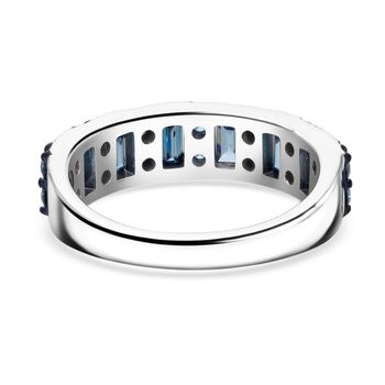 LUXURIANT SGL zertifizierter SI-GH Labor blauer Diamant Ring - 1 ct.