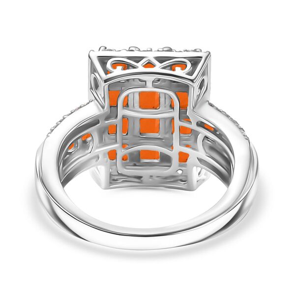D&rsquo;Joy AAA Feueropal Ring und Anh&auml;nger mit Kette image number 12