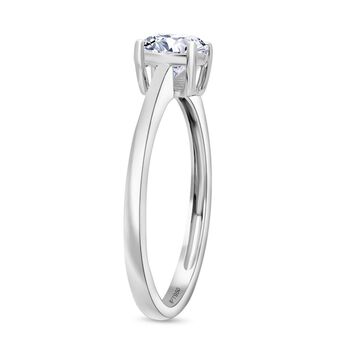 LUXURIANT IGI zertifizierter D-IF Labor Diamant Ring in 950 Platin - 1 ct.