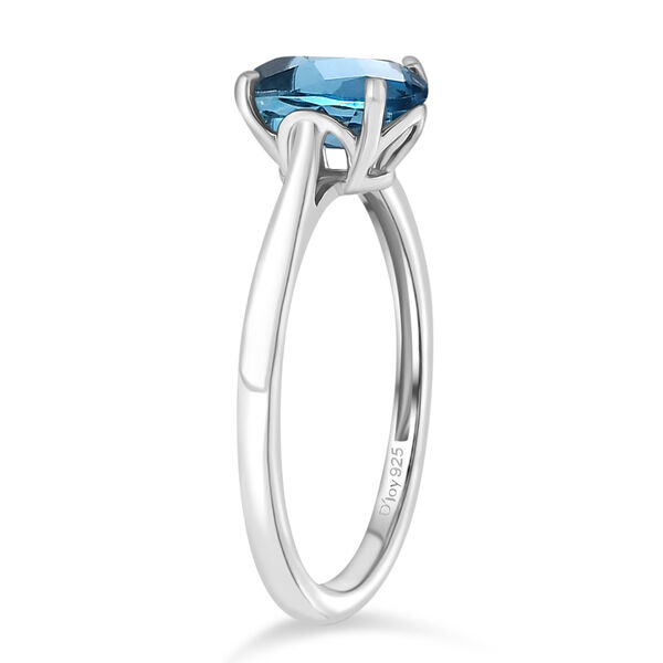 D'Joy London Blau Topas Ring - 1,47 ct. image number 4