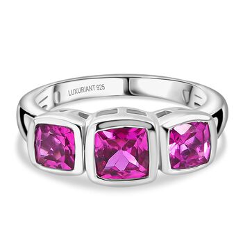 LUXURIANT AAA Labor Rosa Saphir Ring - 2,94 ct.