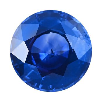 AGI zertifizierter AAAA Ceylon Saphir ungefasster Edelstein, Rund- und Facettenschliff - 1 ct.