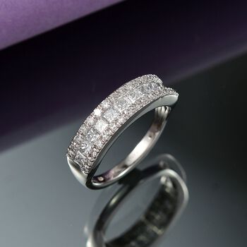 LUXURIANT SGL zertifizierter VS-GH Labor Diamant Ring in 950 Platin - 1 ct.