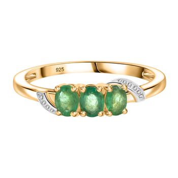 AA Smaragd Ring - 0,47 ct.