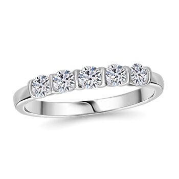 LUXURIANT DIAMOND - Lab Grown Diamant VS-EF SGL zertifiziert Ring  950 Platin (Gr&ouml;&szlig;e 20.00) ca. 1.50 ct