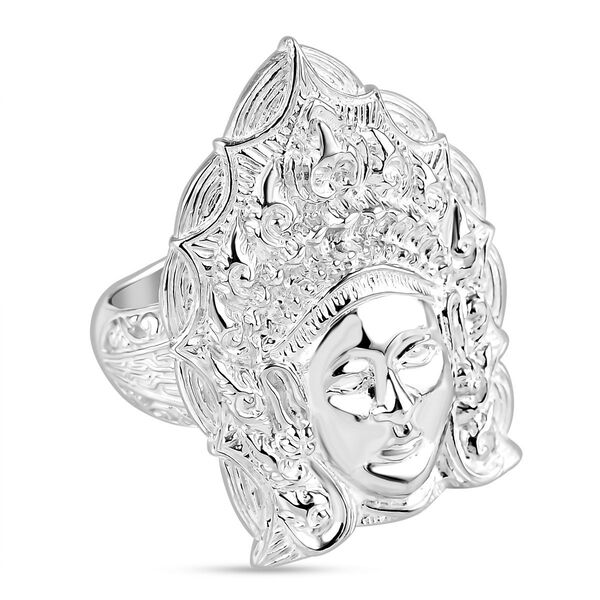 Royal Bali Kollektion- Anh&auml;nger und Ring mit Bali-Prinzessinnen-Motiv image number 1