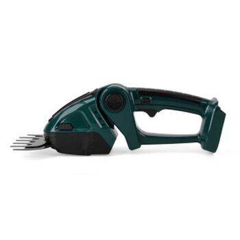 Akku Gras und Strauchschere, 2 in 1 Gartenschneider, 6000mAh, 390W, Gr&uuml;n