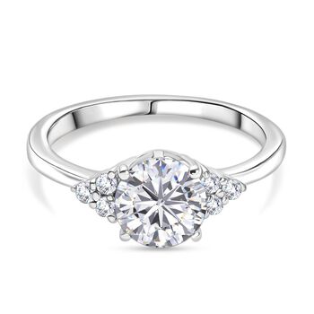 D'Joy Moissanit Schmuckset. 925 Silber vergoldet - 2,67 ct.