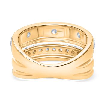 LUXURIANT SI-GH Labor Diamant Ring im Stacking-Stil - 1 ct.