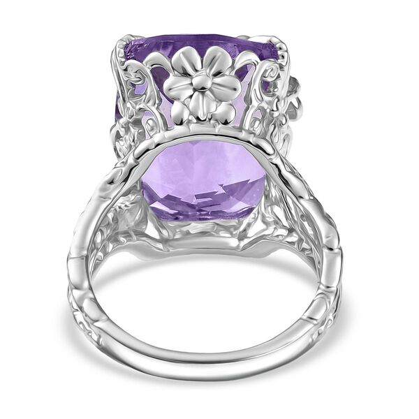 Rosa Amethyst Ring 925 Silber rhodiniert (Gr&ouml;&szlig;e 18.00) ca. 14,83 ct image number 6