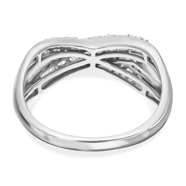 Wei&szlig;er Diamant-Ring - 0,33 ct. image number 5