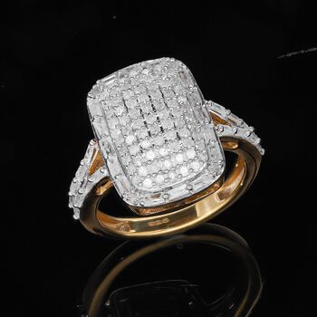 Diamant Cluster Ring - 1 ct.