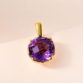 Afrikanischer Amethyst-Anh&auml;nger - 3,43 ct.