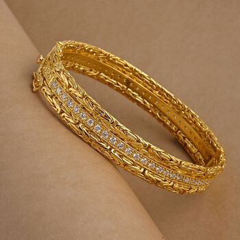 LUXURIANT SI-GH Labor Diamant 19cm Armreif - 2,50 ct.
