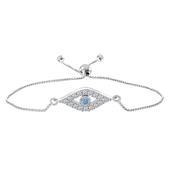 LUXURIANT SI Labor blaues Diamant und SI-GH wei&szlig;es Labor Diamant Schmuckset image number 15
