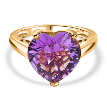 D'Joy AA Rose De France Amethyst Ring - 5,41 ct.