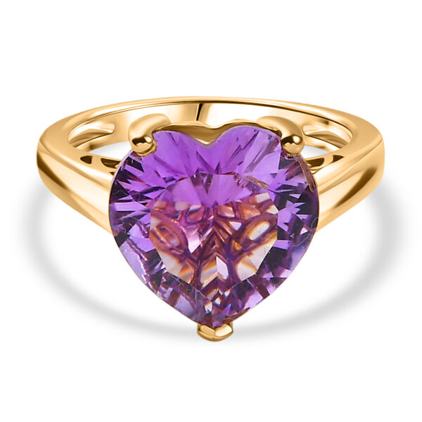 D'Joy AA Rose De France Amethyst Ring - 5,41 ct.