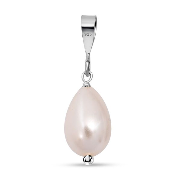 Rosa Muschelkernperle Anh&auml;nger - 5 ct. image number 4