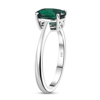 AAA Lab Grown Smaragd Ring 417 Gold (Gr&ouml;&szlig;e 18.00) ca. 2.50 ct