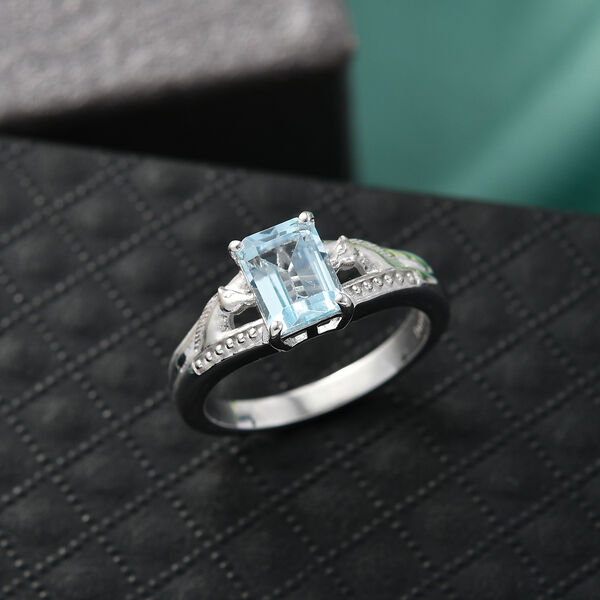 EverTrue himmelblauer Topas Ring - 1,88 ct. image number 2