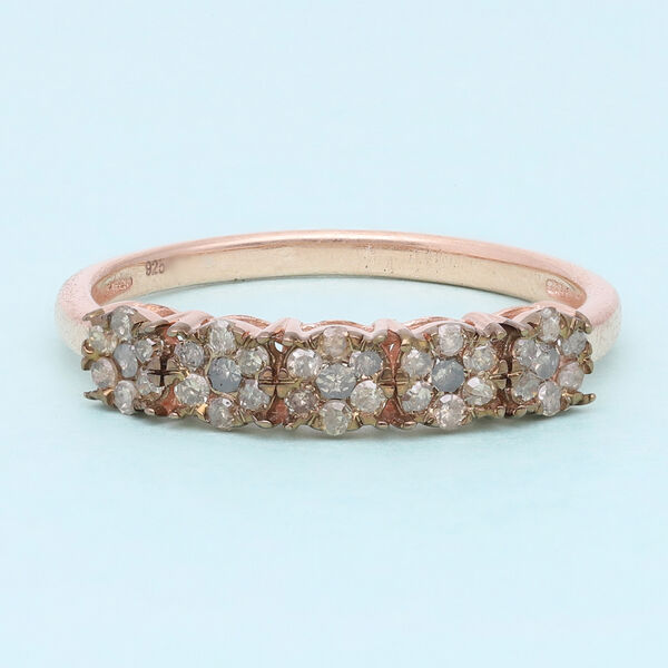Nat&uuml;rlicher Champagner-Diamant-Ring  - 0,50 ct. image number 2