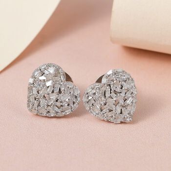 GP Heart Kollektion- blaue Diamant und blaue Saphir Ohrstecker- 0,50 ct.