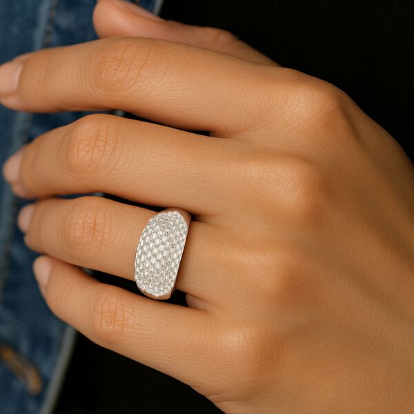 Wei&szlig;er Diamant Ringe - 1 ct. image number 3