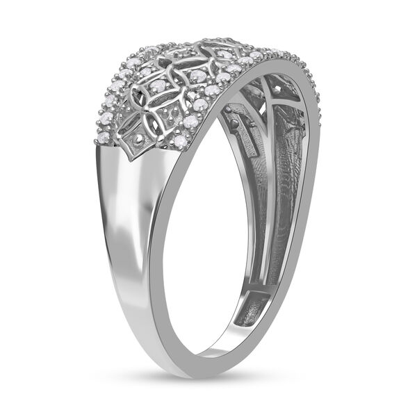 Wei&szlig;er Diamant-Ring - 0,20 ct. image number 4