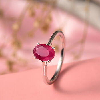 D'Joy afrikanischer Rubin Ring - 1,55 ct.