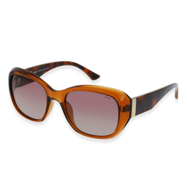 SOLE UND LUCE Swiss Eyewear Sonnenbrille, Ultra Polarisierte Gl&auml;ser, Blaulichtschutz, UV400 Schutz, Braun Demi