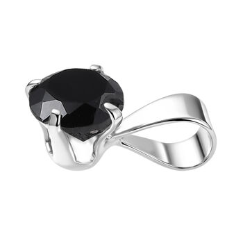 Schwarzer Spinell Anh&auml;nger - 0,63 ct.