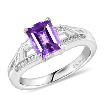 EverTrue bolivianischer Amethyst Ring - 1,50 ct.