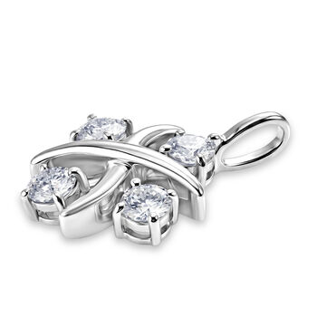D'Joy Moissanit Anh&auml;nger - 0,92 ct.