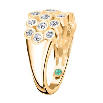 LUXURIANT SGL zertifizierter VS-EF Labor Diamant Ring in 417 Gold - 1 ct.