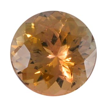 AAAA nat&uuml;rlicher goldener Tansanit ungefasster Edelstein, Rund- und Facettenschliff - 1,20 ct.