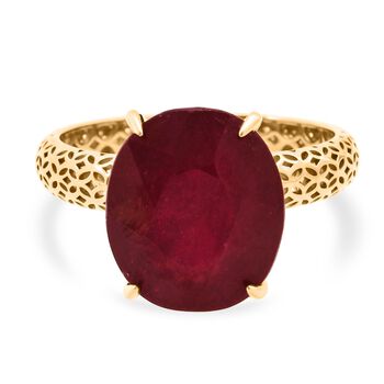 D'Joy AAA afrikanischer Rubin Ring - 8,80 ct.