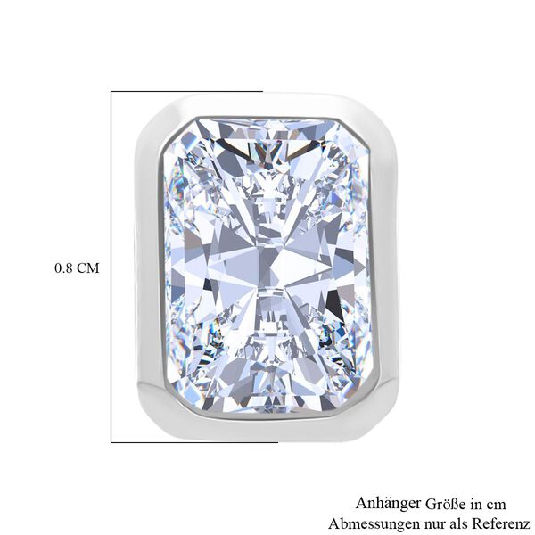 LUXURIANT DIAMOND - Lab Grown Diamant VS-EF IGI zertifiziert Anh&auml;nger 950 Platin ca. 1.00 ct image number 6