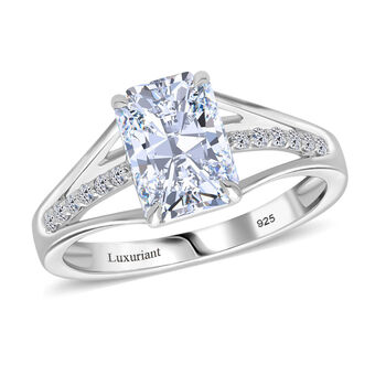 LUXURIANT IGI zertifizierter VS-EF Labor Diamant Ring in 950 Platin - 2,15 ct.