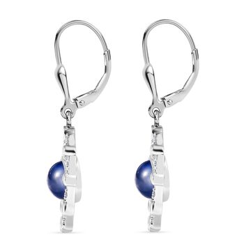 D'Joy Aurora Mondstein und Zirkon Ohrringe - 2,13 ct.
