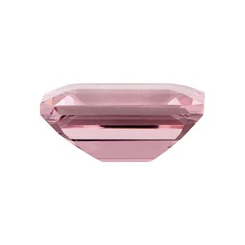 AAAA Rosa Morganit ungefasster Edelstein, Oktagon- und Facettenschliff - 1,91 ct.