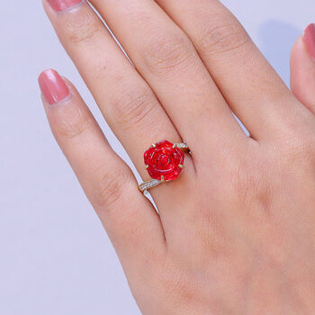 GP Whispers of Murano Kollektion - Kanchanaburi Blauer Saphir Ring 925 Silber 750 Gelbgold vermeil (Gr&ouml;&szlig;e 17.00) 4.06 ct