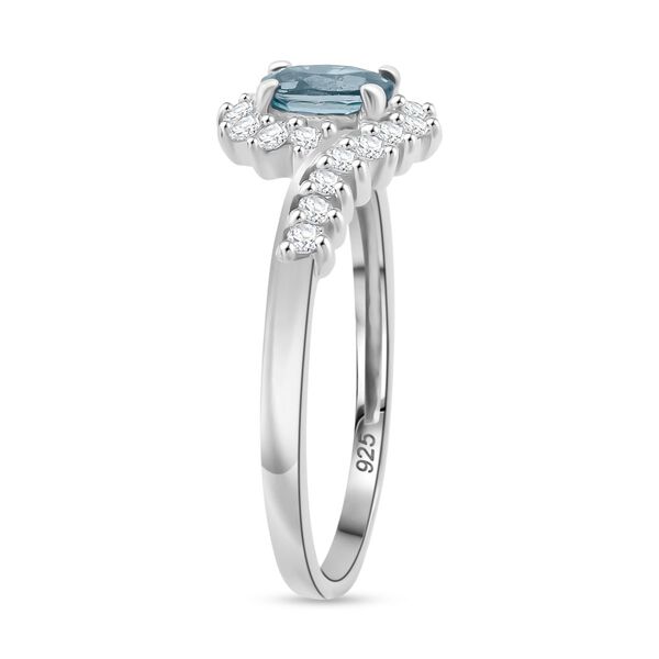 D&rsquo;Joy AA blauer und wei&szlig;er Zirkon Ring und Anh&auml;nger image number 11