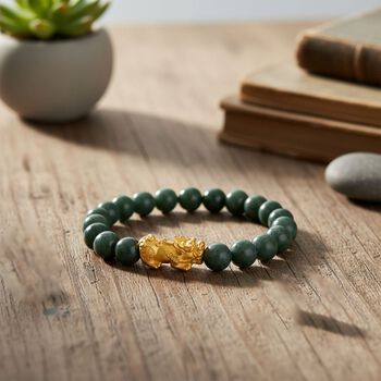 EXTREM SELTEN Nat&uuml;rlicher Olmek Jadeit Armband Flexibles (18 - 19 cm) 925 Silber vergoldet ca. 150,00 ct.