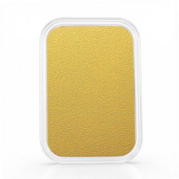 999er Goldfolie mit Rosenmotiv, 10mg, 3,1x4,5cm
