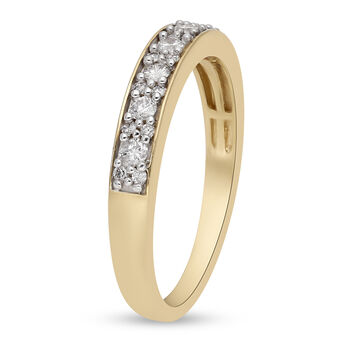 Zertifizierter I1 GH Diamant-Ring - 0,50 ct.