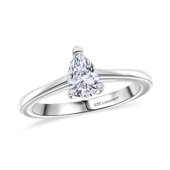 LUXURIANT VS-EF Labor Tropfen Diamant Ring - 0,50 ct.