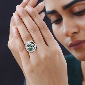 D'Joy Royal Bali- Abalone Muschel Ring und Anh&auml;nger